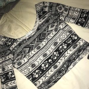 Cropped Long Sleeve Tee